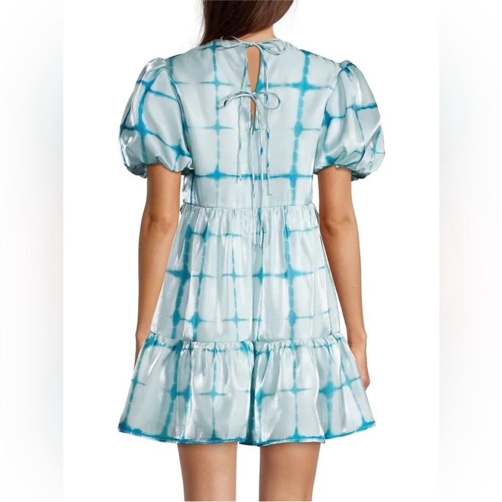 NWT Elliatt Blue Tie-Dye Dress